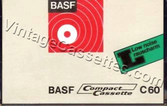 BASF BASF L 60 Type I 1969–70 Type I Cassette Tape