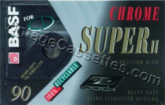 BASF BASF Chrome Super II 1993–94 Type II Cassette Tape
