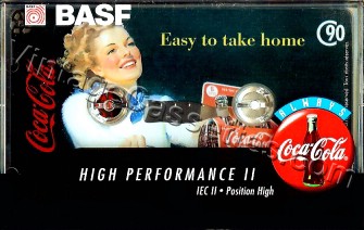 BASF BASF Coca-Cola Type II Special Series 1995–97 Type II Cassette Tape
