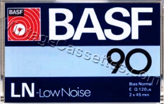 BASF BASF LN 1978–81 Type I Cassette Tape