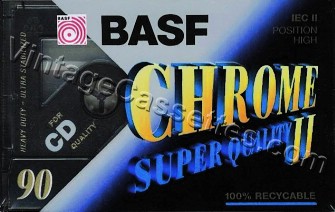 BASF BASF Chrome II 1997–00 Type II Cassette Tape
