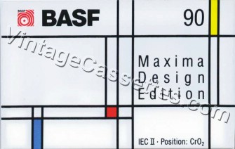 BASF BASF Chrome Maxima II no1 1991–93 Type II Cassette Tape