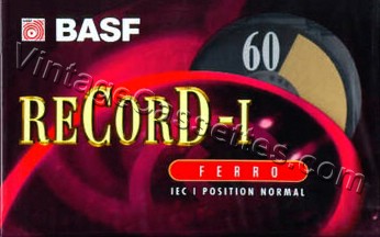 BASF BASF reCorD I 1997–00 Type I Cassette Tape