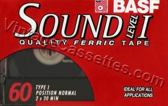 BASF BASF Studio I 1997–00 Type I Cassette Tape