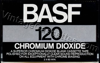 BASF Chromium Dioxide 1976–78 Type II Cassette Tape