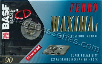 BASF BASF Ferro Maxima I 1993–94 Type I Cassette Tape