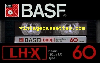 BASF BASF LH-X 1982–84 Type I Cassette Tape