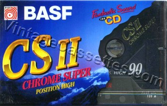 BASF BASF CS II 1995–97 Type II Cassette Tape