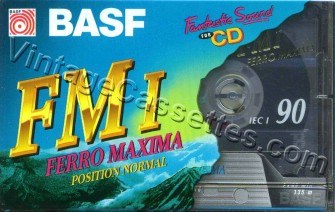 BASF BASF FM I 1995–97 Type I Cassette Tape