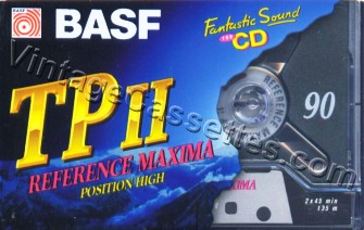 BASF BASF TP II 1995–97 Type II Cassette Tape