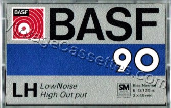 BASF BASF LH 1978–81 Type I Cassette Tape