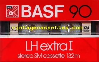 BASF BASF LH extra I Type I Red version (South American market??) 1982–83 Type I Cassette Tape