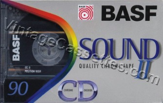 BASF BASF Studio II 1995–97 Type II Cassette Tape