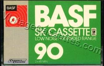 BASF BASF SK 90 1973 Type I Cassette Tape