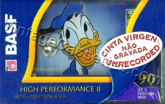 BASF BASF Donald Duck Type II Special Series 1995–97 Type II Cassette Tape