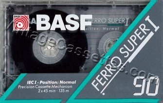 BASF BASF Ferro Super I Type I Asian market only??? 1991–93 Type I Cassette Tape