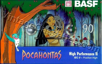 BASF BASF Pocahontas Type II Special Series 1995–97 Type II Cassette Tape