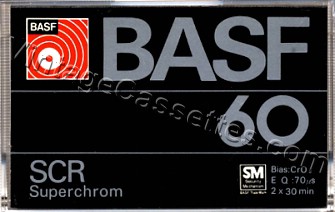 BASF BASF SCR 1978–81 Type II Cassette Tape