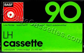 BASF BASF LH 90 1974–75 Type I Cassette Tape
