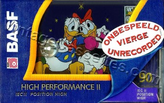 BASF BASF Donald Duck Type II Special Series 1995–97 Type II Cassette Tape