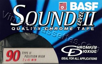 BASF BASF Studio II 1997–00 Type II Cassette Tape