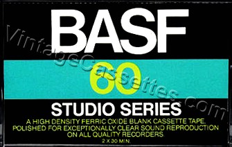 BASF BASF Studio 1976–78 Type I Cassette Tape
