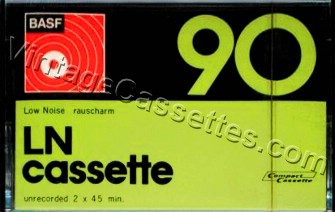 BASF BASF LN 1974–77 Type I Cassette Tape