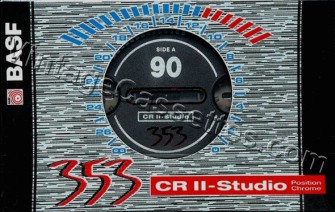 BASF BASF 353 CR II-Studio 1994–95 Type II Cassette Tape