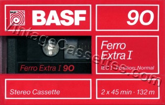 BASF BASF Ferro Extra I 1988–89 Type I Cassette Tape