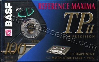 BASF BASF Reference Maxima TPII 1993–94 Type II Cassette Tape