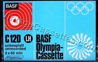 BASF BASF LH Olympia 120 Type I 1971–73 Type I Cassette Tape