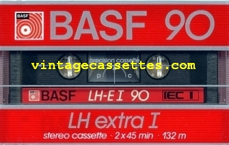 BASF BASF LH extra I Type I "small window" version 1985–87 Type I Cassette Tape