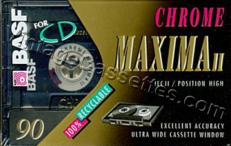 BASF BASF Chrome Maxima II 1993–94 Type II Cassette Tape