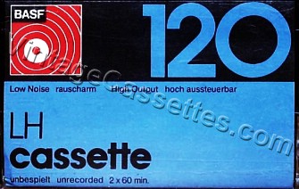 BASF BASF LH 120 Type I 1974–75 Type I Cassette Tape