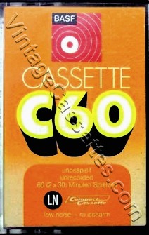 BASF BASF LN 1971–73 Type I Cassette Tape