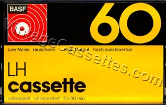 BASF BASF LH 60 1974–75 Type I Cassette Tape
