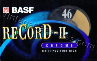 BASF BASF reCorD II 1997–00 Type II Cassette Tape