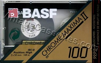 BASF BASF Chrome Maxima II 1991–93 Type II Cassette Tape