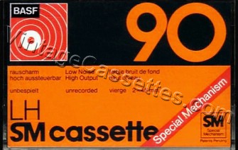 BASF BASF LH SM 1974–75 Type I Cassette Tape