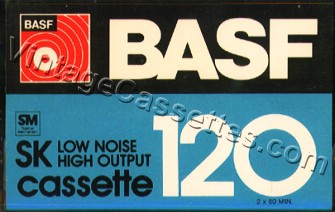 BASF BASF SK 120 Type I 1974–75 Type I Cassette Tape