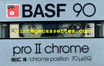 BASF BASF Pro II Super 1982–84 Type II Cassette Tape