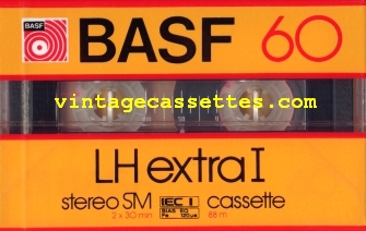 BASF BASF LH extra I Type I Alternative shell 1984 Type I Cassette Tape