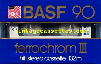 BASF BASF Ferrochrom III Type III 1981 Type III Cassette Tape