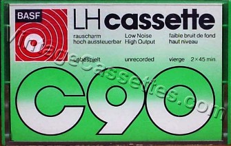 BASF BASF LH 90 Type I 1976 Type I Cassette Tape