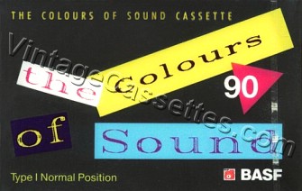 BASF BASF The Colours of Sounds 1989–90 Type I Cassette Tape