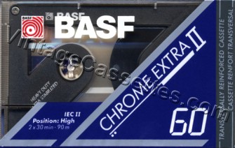 BASF BASF Chrome Extra II 1991–93 Type II Cassette Tape