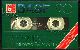 BASF BASF ferro super LH I 1979–80 Type I Cassette Tape