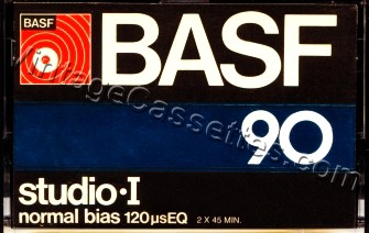 BASF BASF Studio I Type I . 1979 Type I Cassette Tape