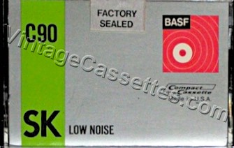 BASF BASF SK 90 1970 Type I Cassette Tape