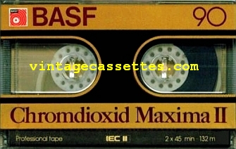 BASF BASF Chromdioxid Maxima II 1982–83 Type II Cassette Tape